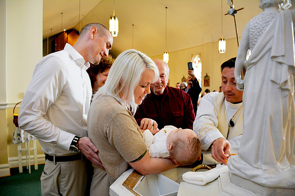 Drake's Baptism April 2015