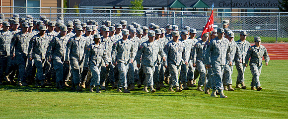455th En Co Send Off